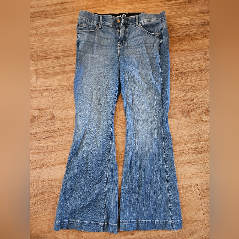 Torrid Bombshell Flare Premium Stretch Jeans